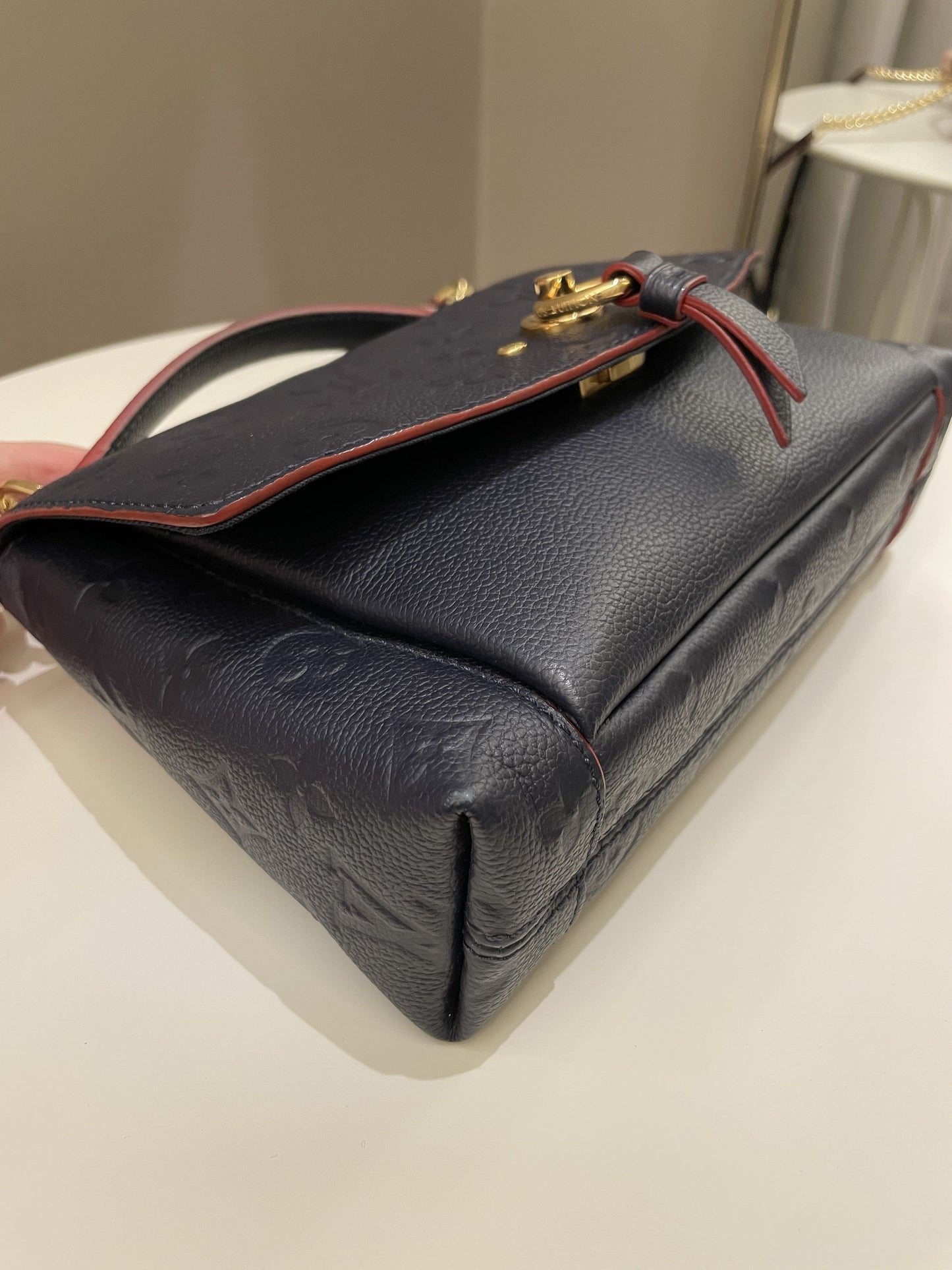 Louis Vuitton Blanche BB Navy Monogram Empreinte