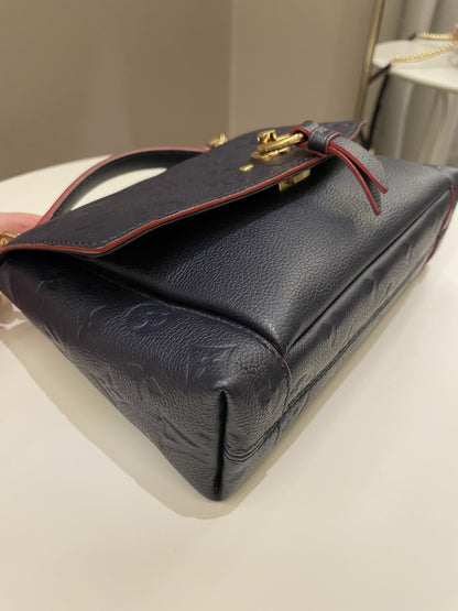 Louis Vuitton Blanche BB Navy Monogram Empreinte