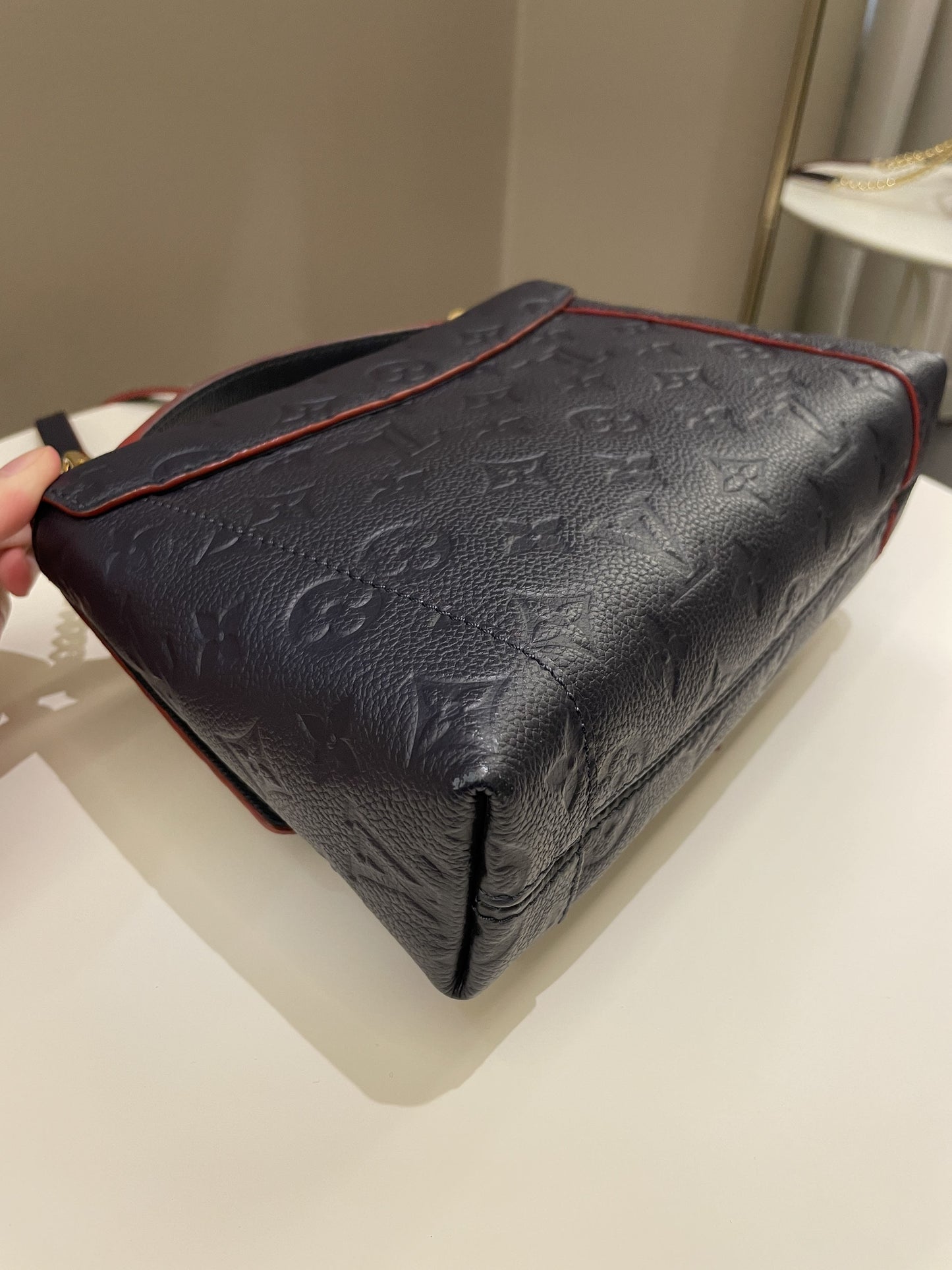 Louis Vuitton Blanche BB Navy Monogram Empreinte