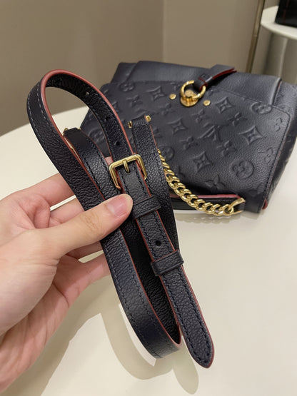 Louis Vuitton Blanche BB Navy Monogram Empreinte