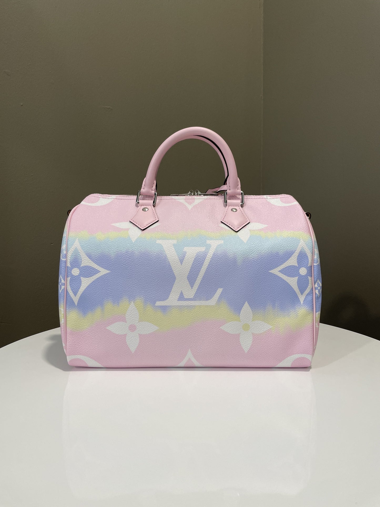 Louis Vuitton Escale Speedy Bandouliere 30 Bag Pastel Monogram