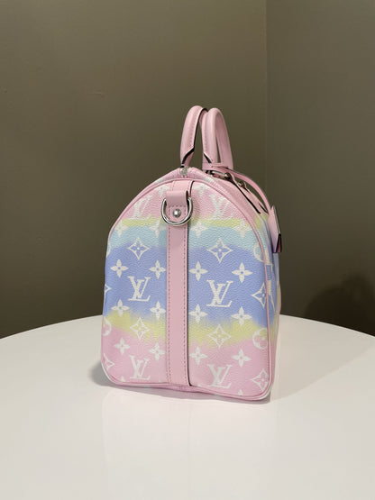 Louis Vuitton Escale Speedy Bandouliere 30 Bag Pastel Monogram