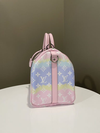 Louis Vuitton Escale Speedy Bandouliere 30 Bag Pastel Monogram