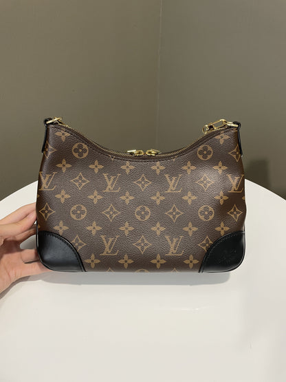 Louis Vuitton Boulogne Bag Black Monogram