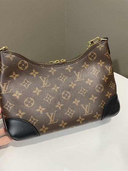 Louis Vuitton Boulogne Bag Black Monogram