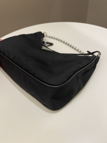 Prada Re-Edition 2005 Re-Nylon Bag Black