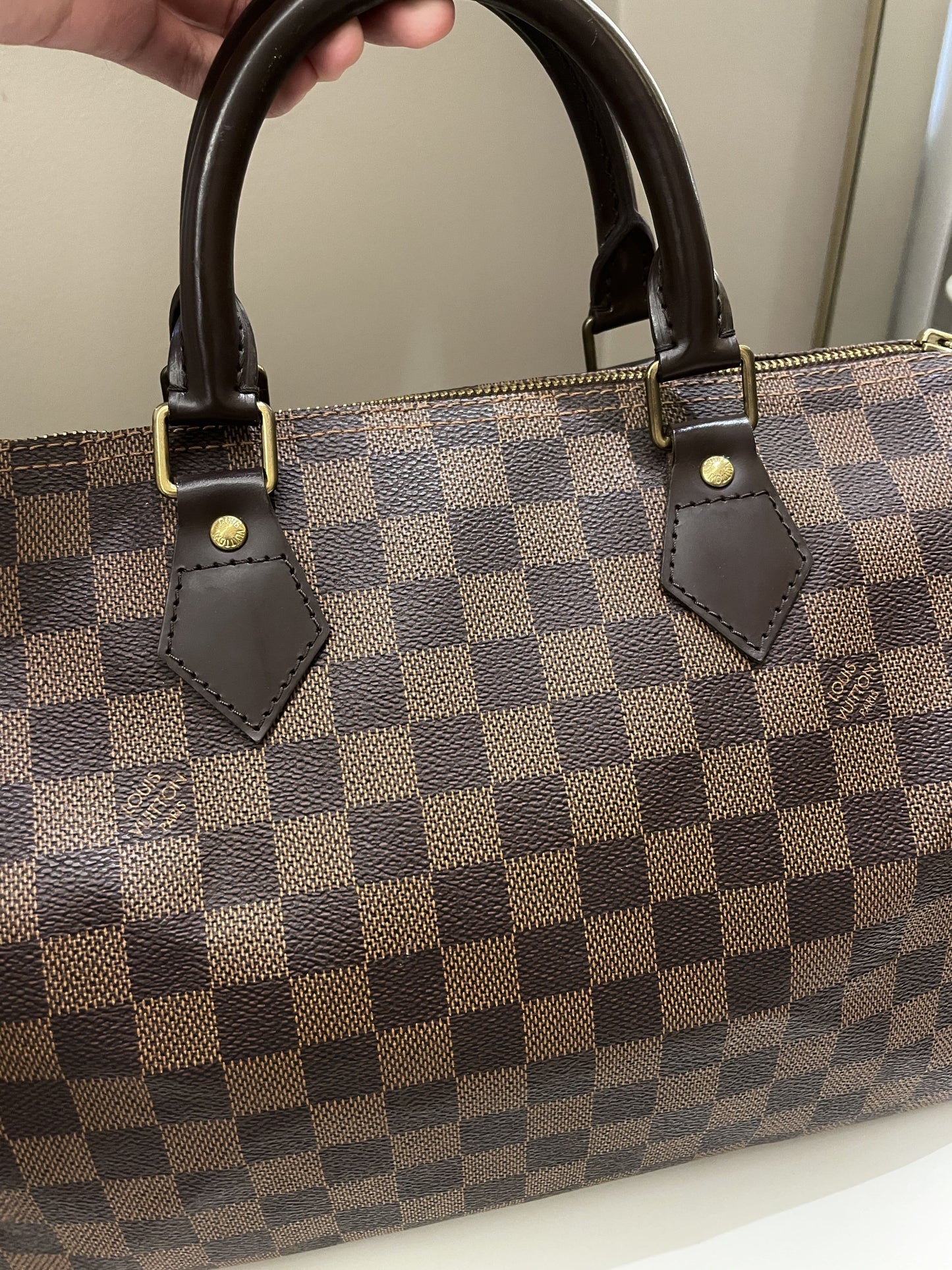 Louis Vuitton Classic Speedy 30 Damier Ebene