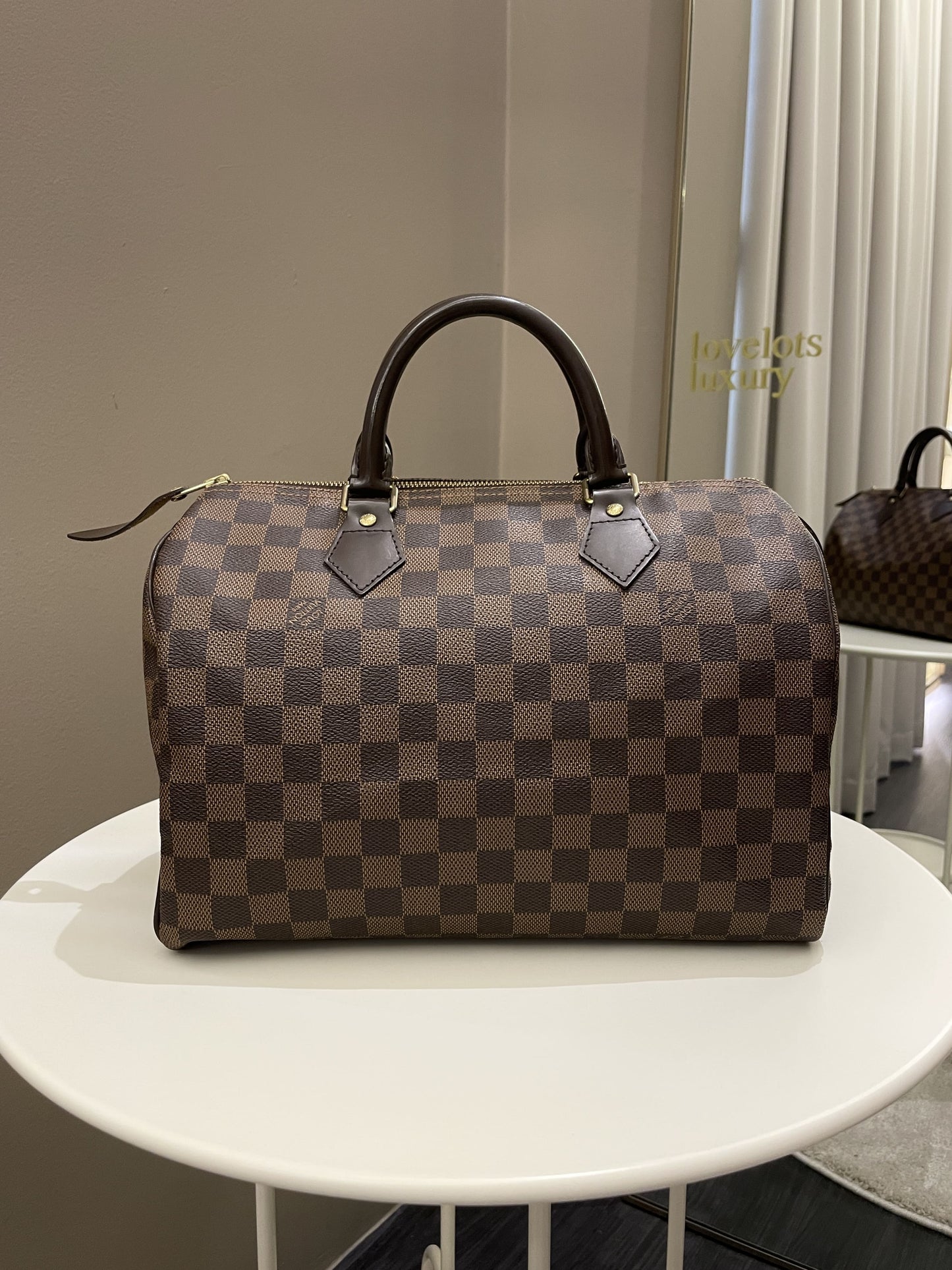 Louis Vuitton Classic Speedy 30 Damier Ebene