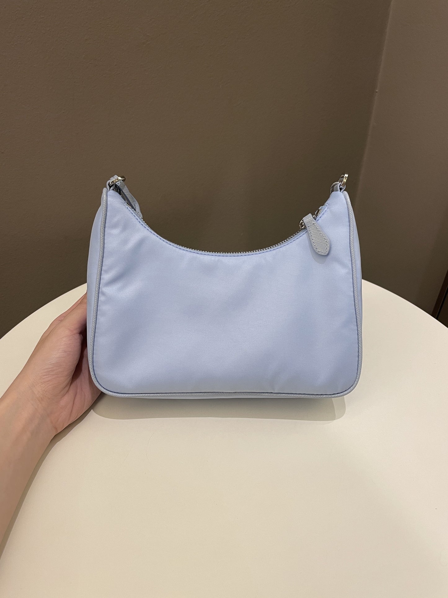 Prada Re-Edition 2005 Nylon Bag Sky Blue Nylon