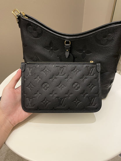 Louis Vuitton Carryall PM Black Monogram Empreinte