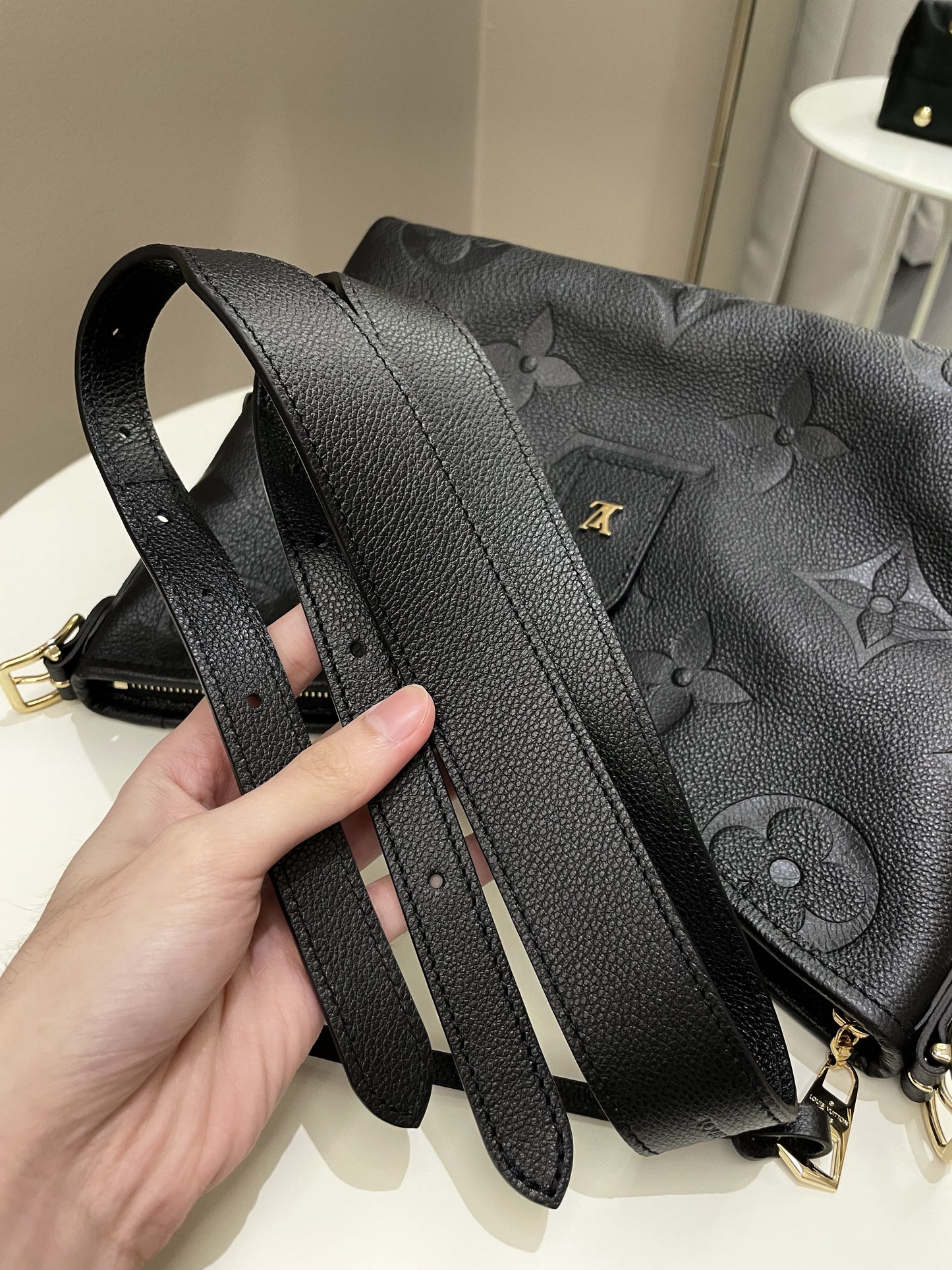 Louis Vuitton Carryall PM Black Monogram Empreinte