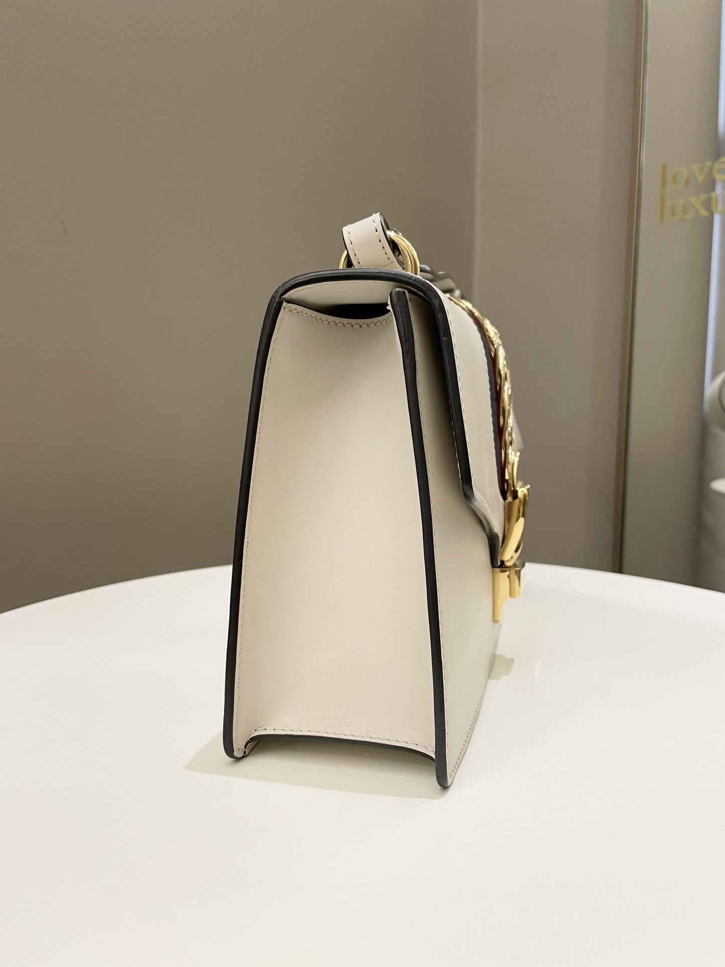 Gucci Sylvie Chain Bag Ivory Calfskin