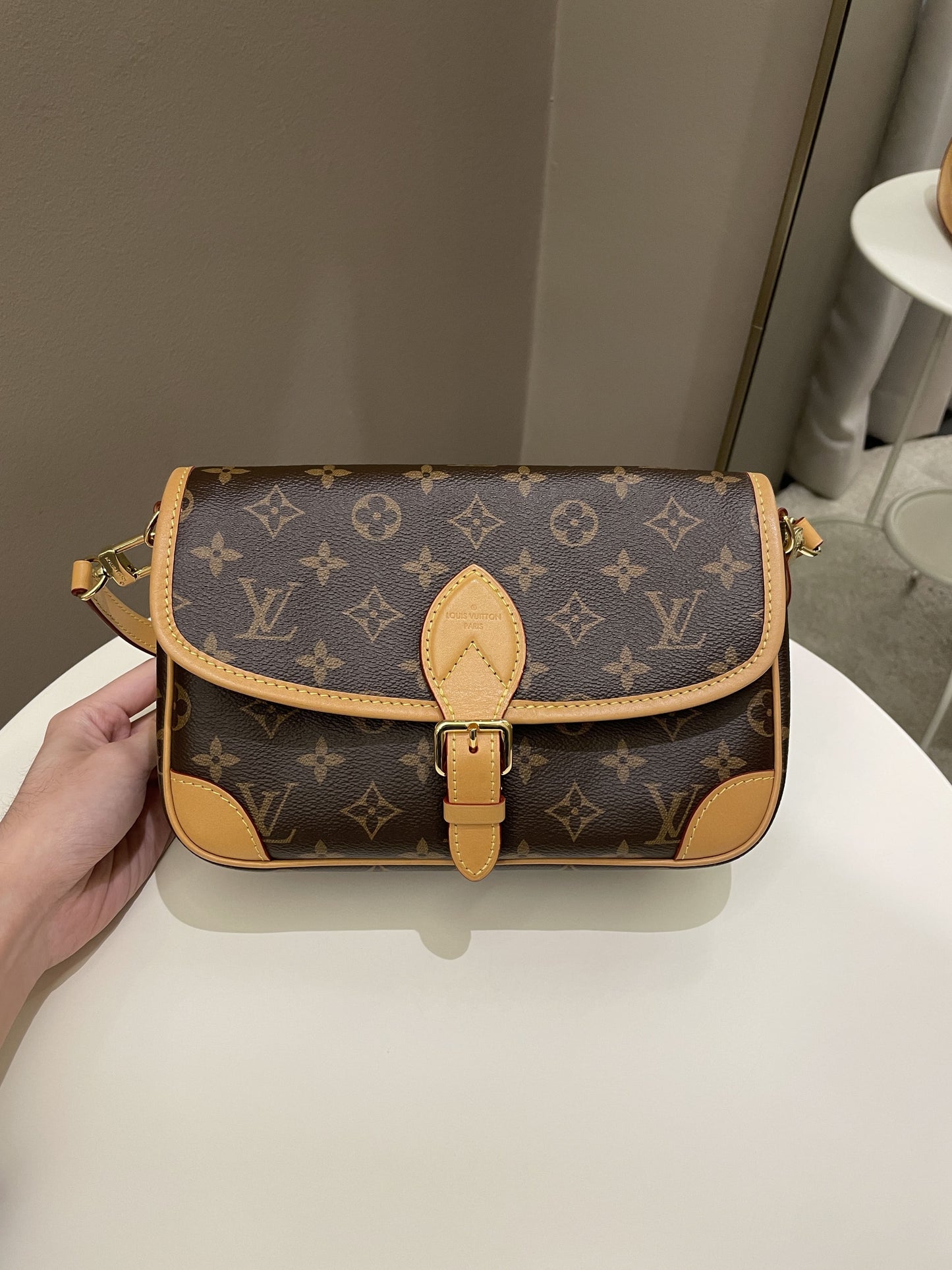 Louis Vuitton Diane PM Monogram / Fuchsia