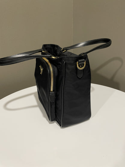 Prada Tessuto Shopping Tote Black Nylon