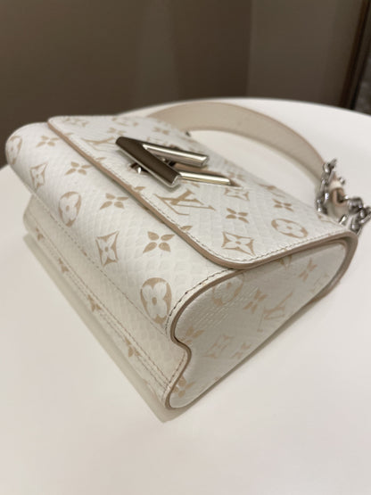 Louis Vuitton Twist Bag Creme / Beige Python