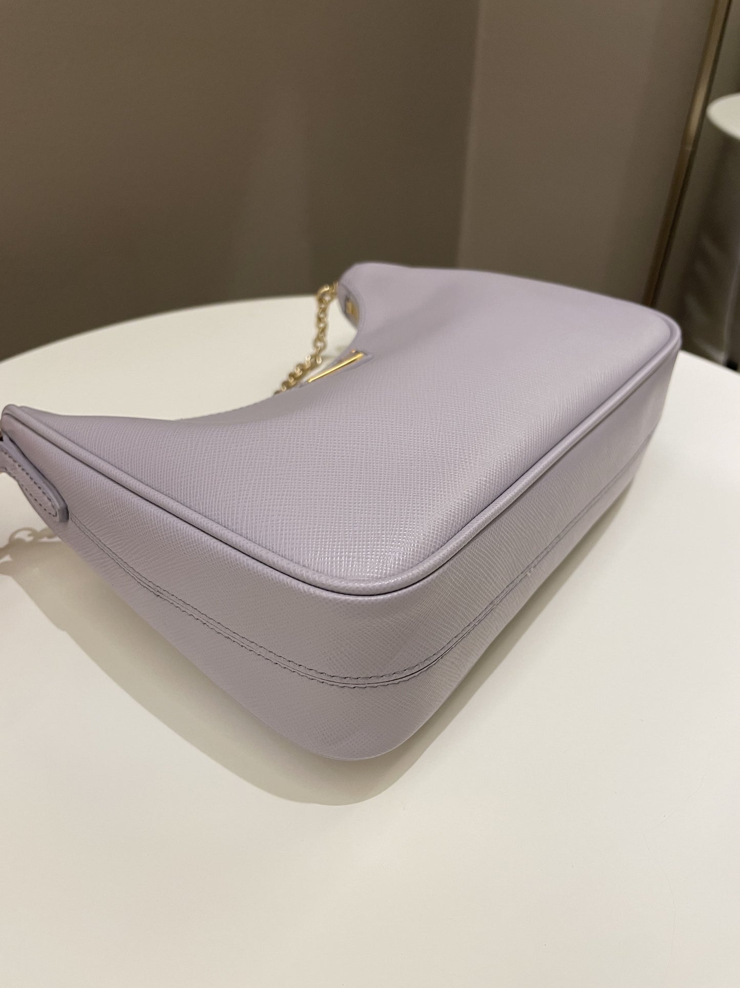 Prada Re-Edition 2005 Saffiano Bag Lilac Saffiano Leather