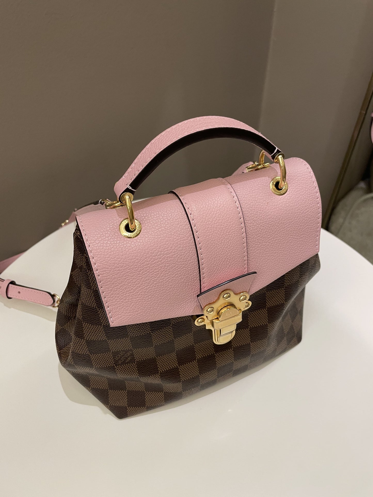 Louis Vuitton Clapton Backpack Magnolia Damier Ebene