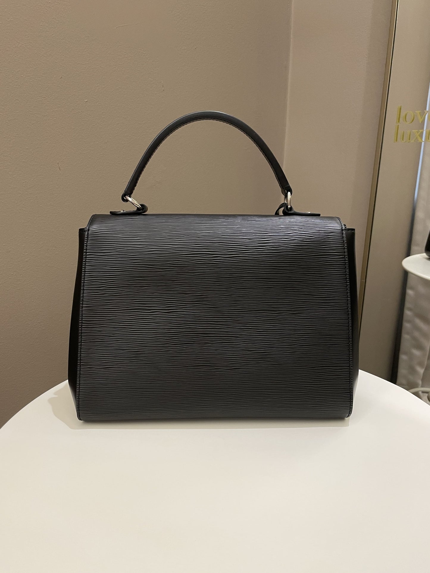 Louis Vuitton Cluny MM Black Epi