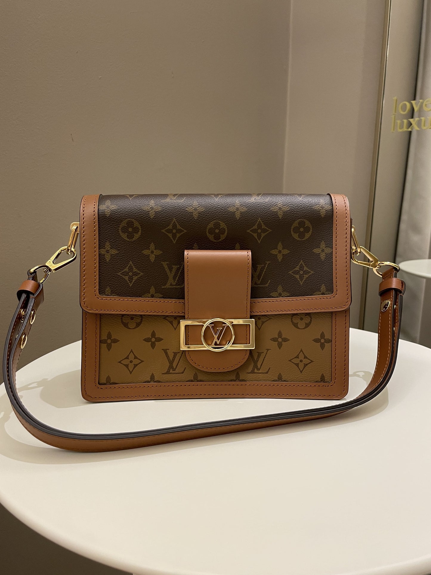 Louis Vuitton Dauphine MM Reverse Monogram