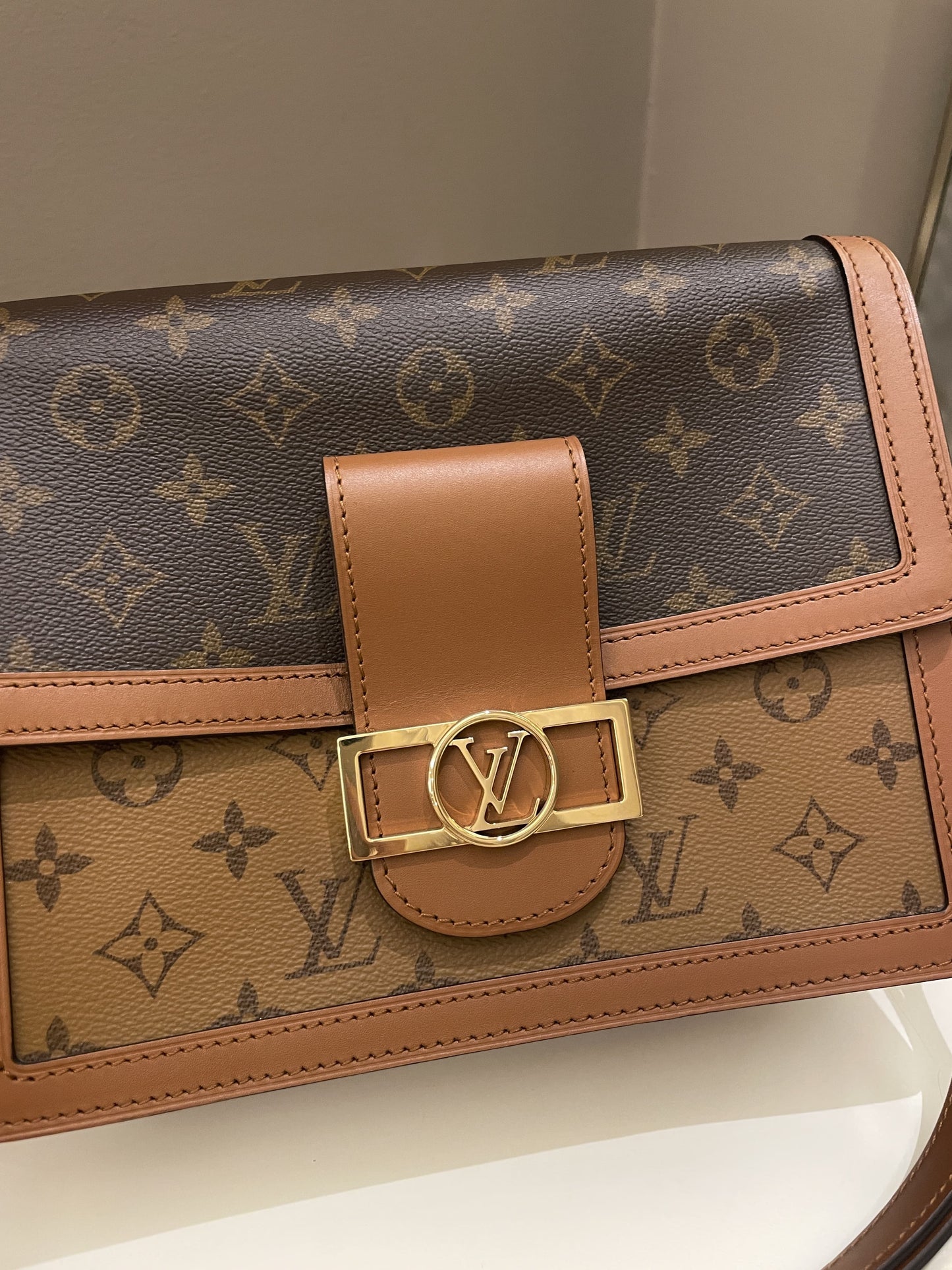 Louis Vuitton Dauphine MM Reverse Monogram