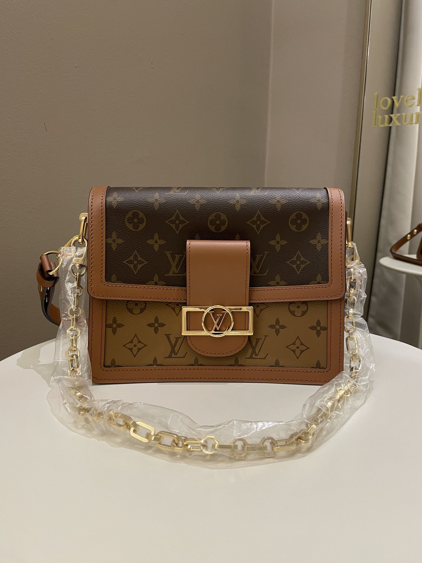 Louis Vuitton Dauphine MM Reverse Monogram