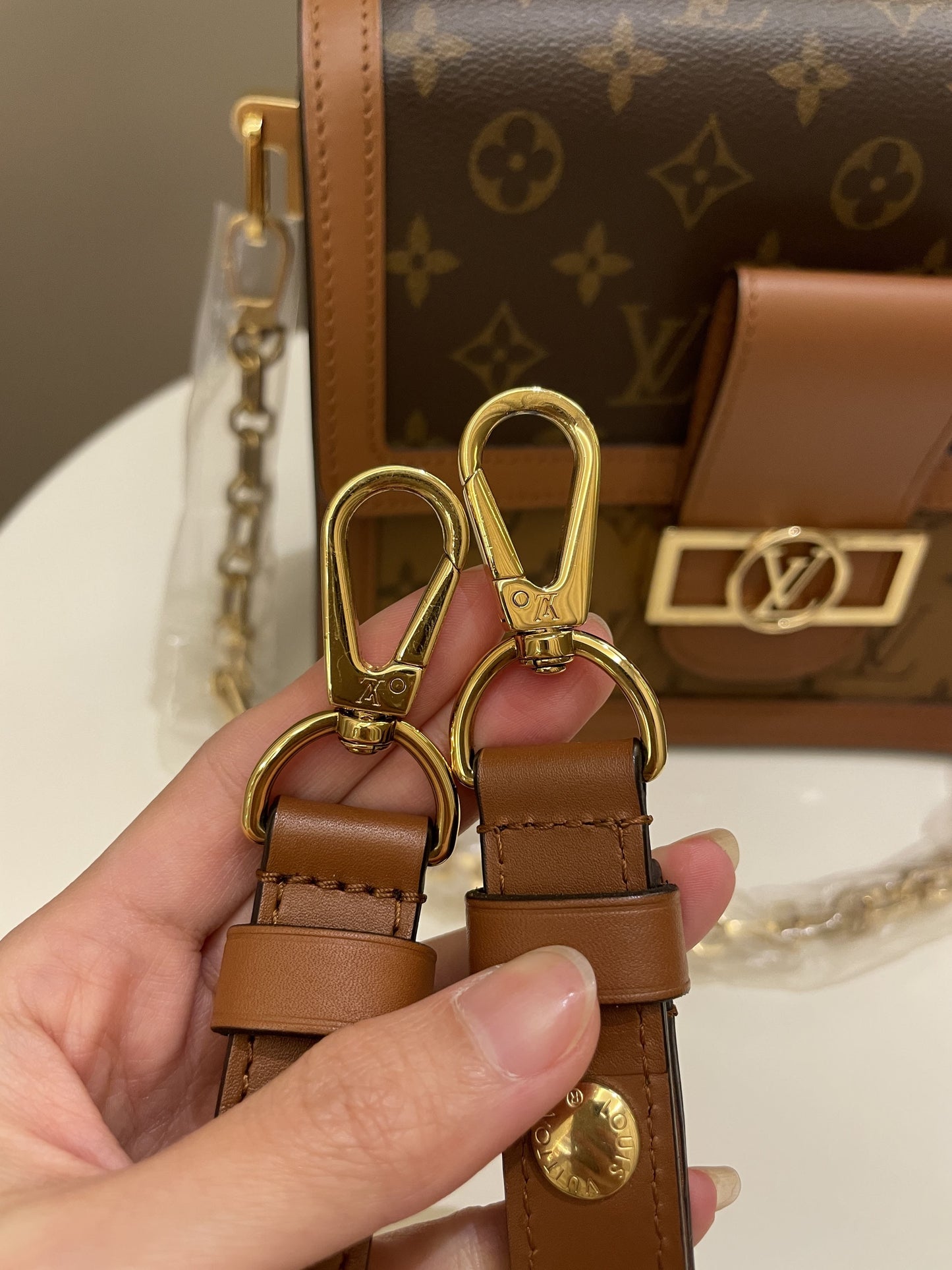 Louis Vuitton Dauphine MM Reverse Monogram