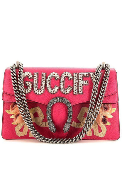  GucciPink Guccify Dionysus Small Shoulder Bag - Runway Catalog