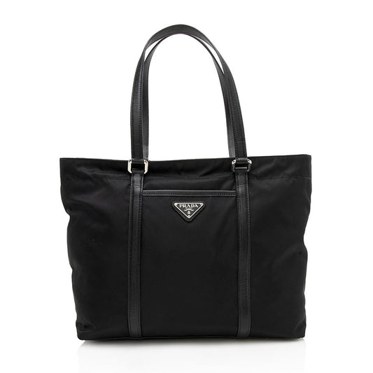 Prada Tessuto Front Pocket Tote (SHF-12239)