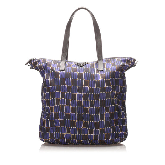 Prada Tessuto Stampato Tote (SHG-10238)