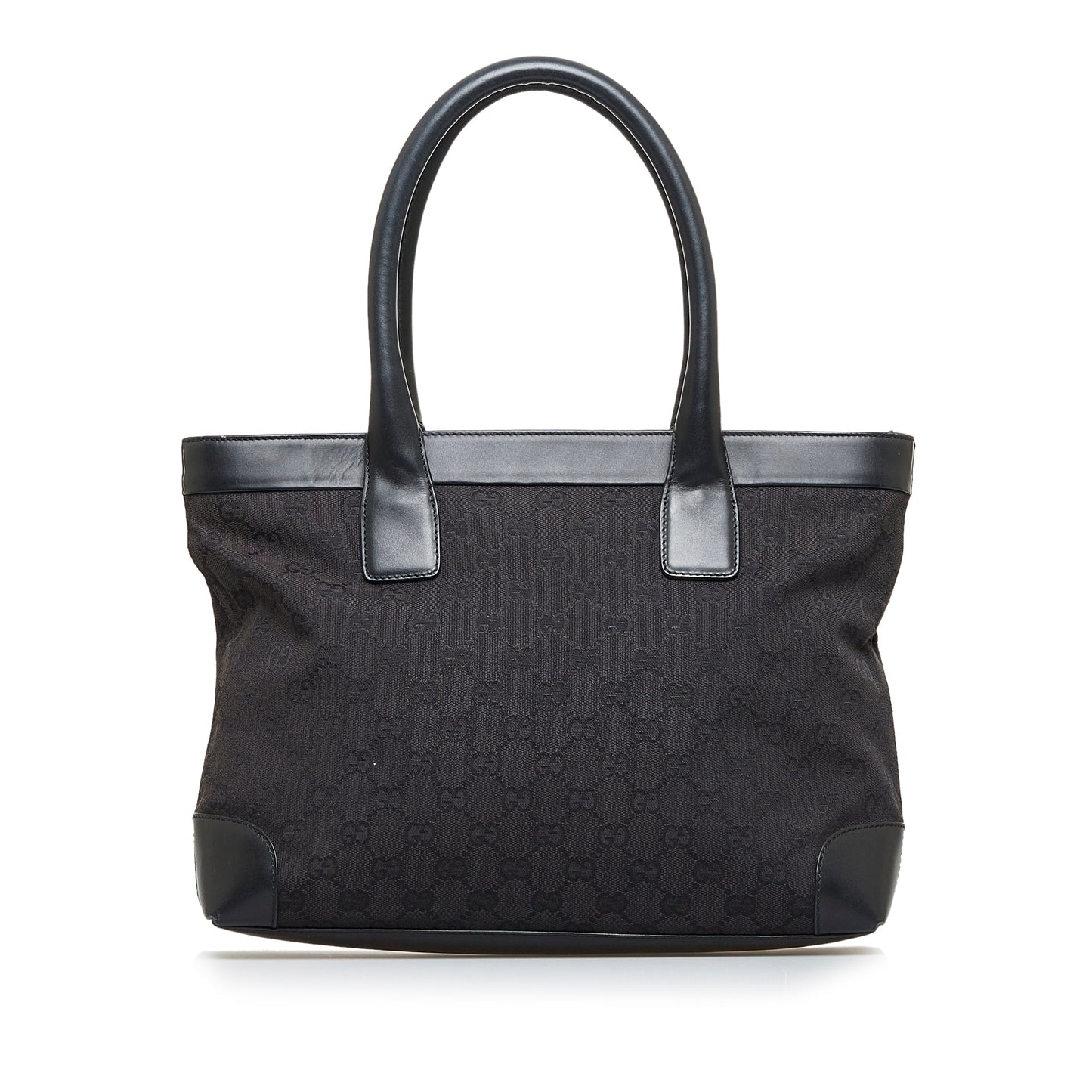 Black Gucci GG Canvas Tote