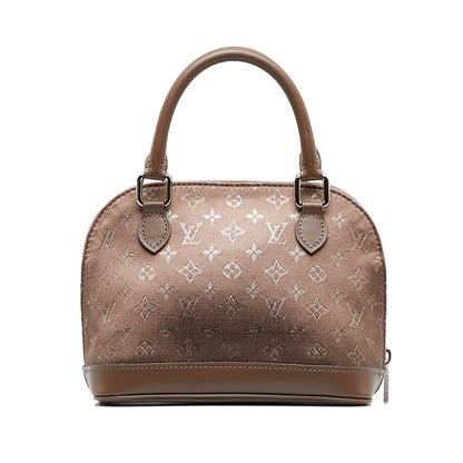 Louis Vuitton Alma Mini Brown Monogram Satin