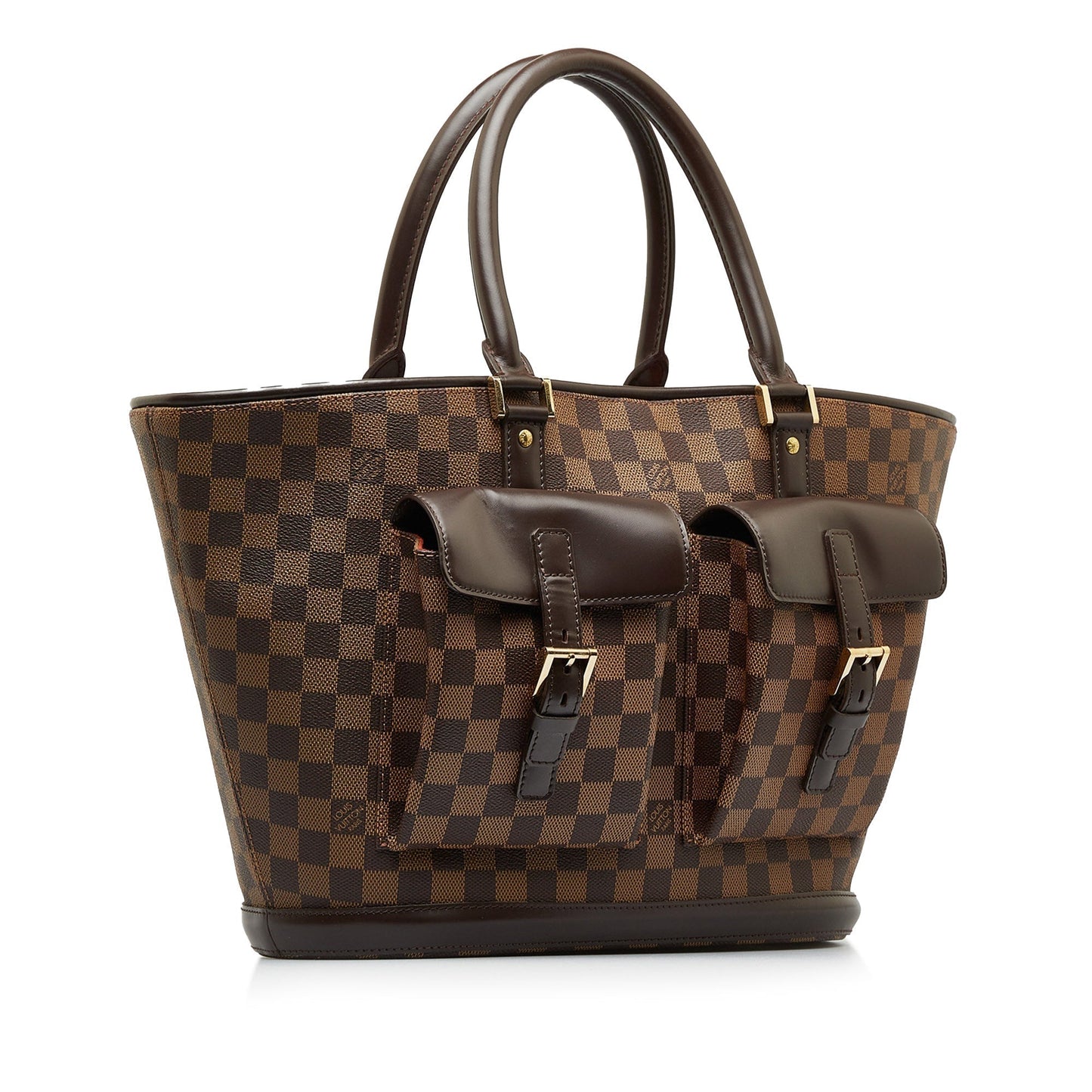 LOUIS VUITTON Damier Ebene Manosque GM Tote Bag