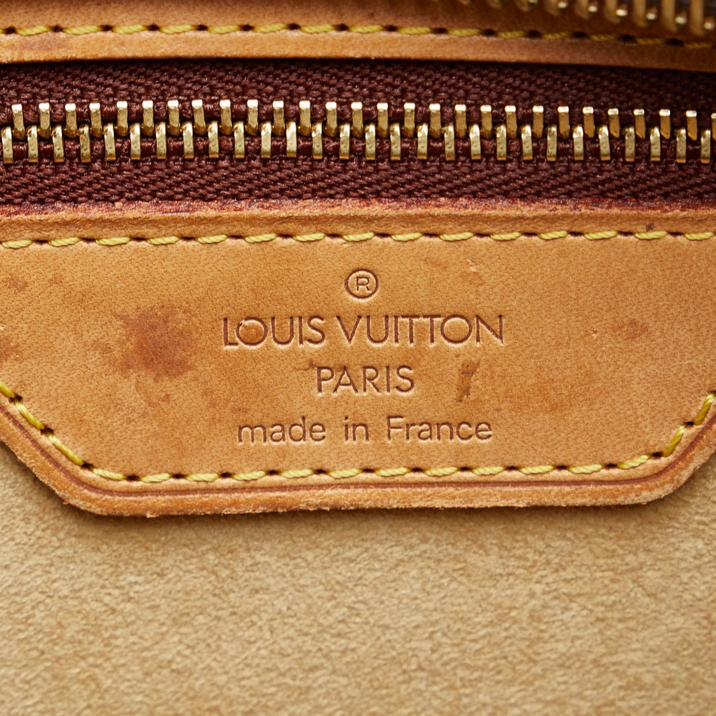 Brown Louis Vuitton Monogram Luco Tote Bag