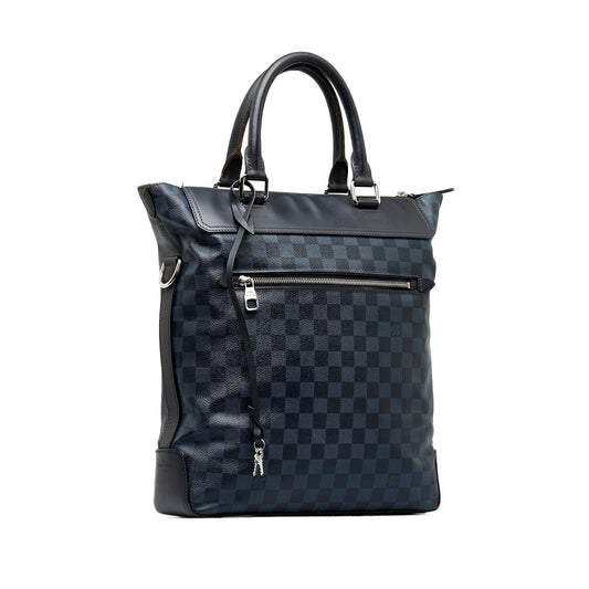 LOUIS VUITTON Damier Cobalt Cabas Jour Satchel