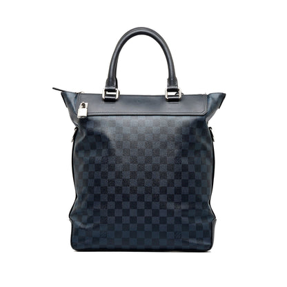 LOUIS VUITTON Damier Cobalt Cabas Jour Satchel