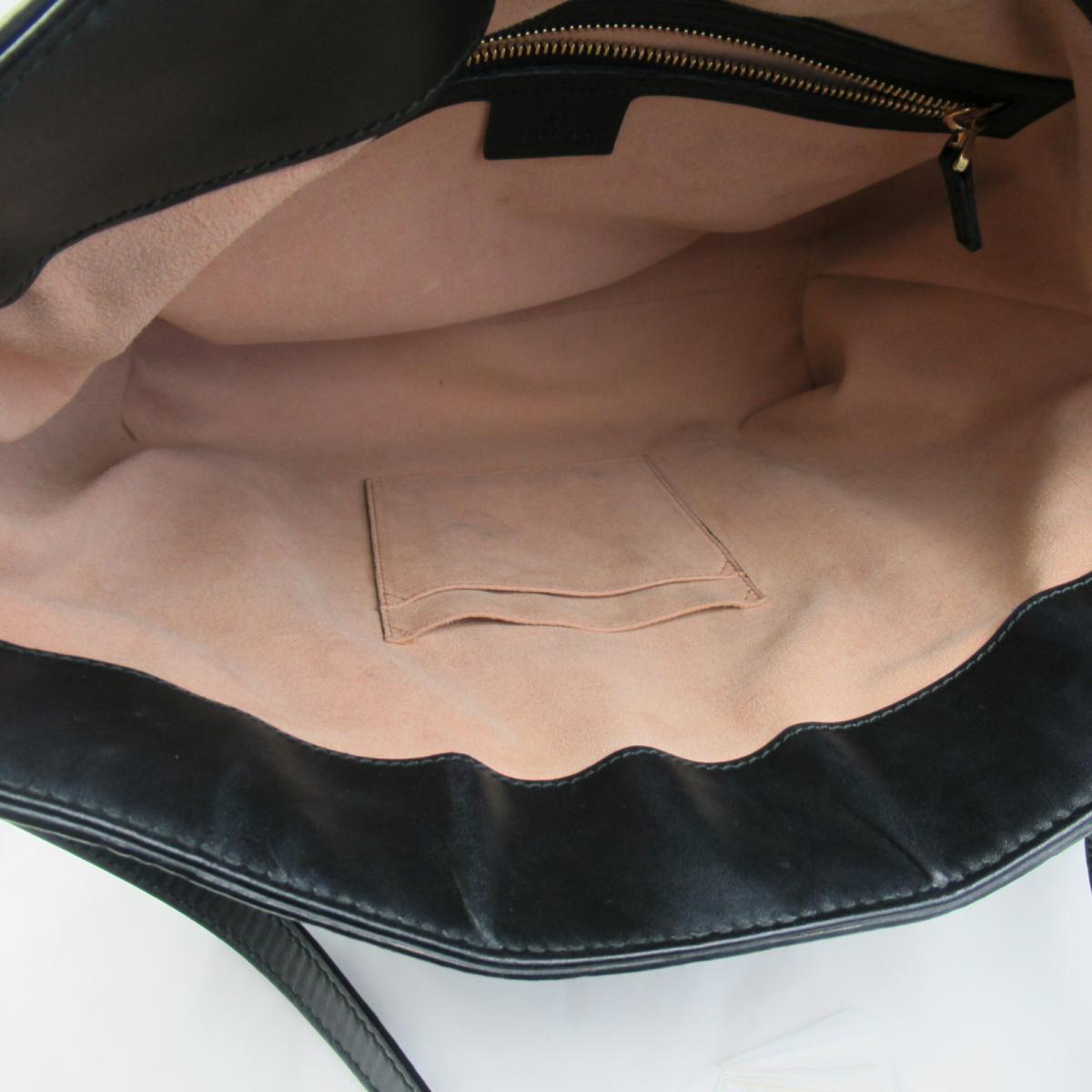 Signature Top Handle Guccissima Bag