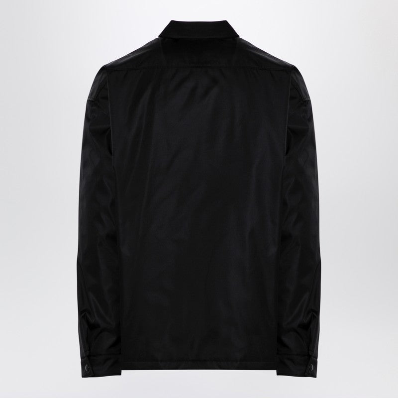 Prada Black Re-Nylon Shirt Men