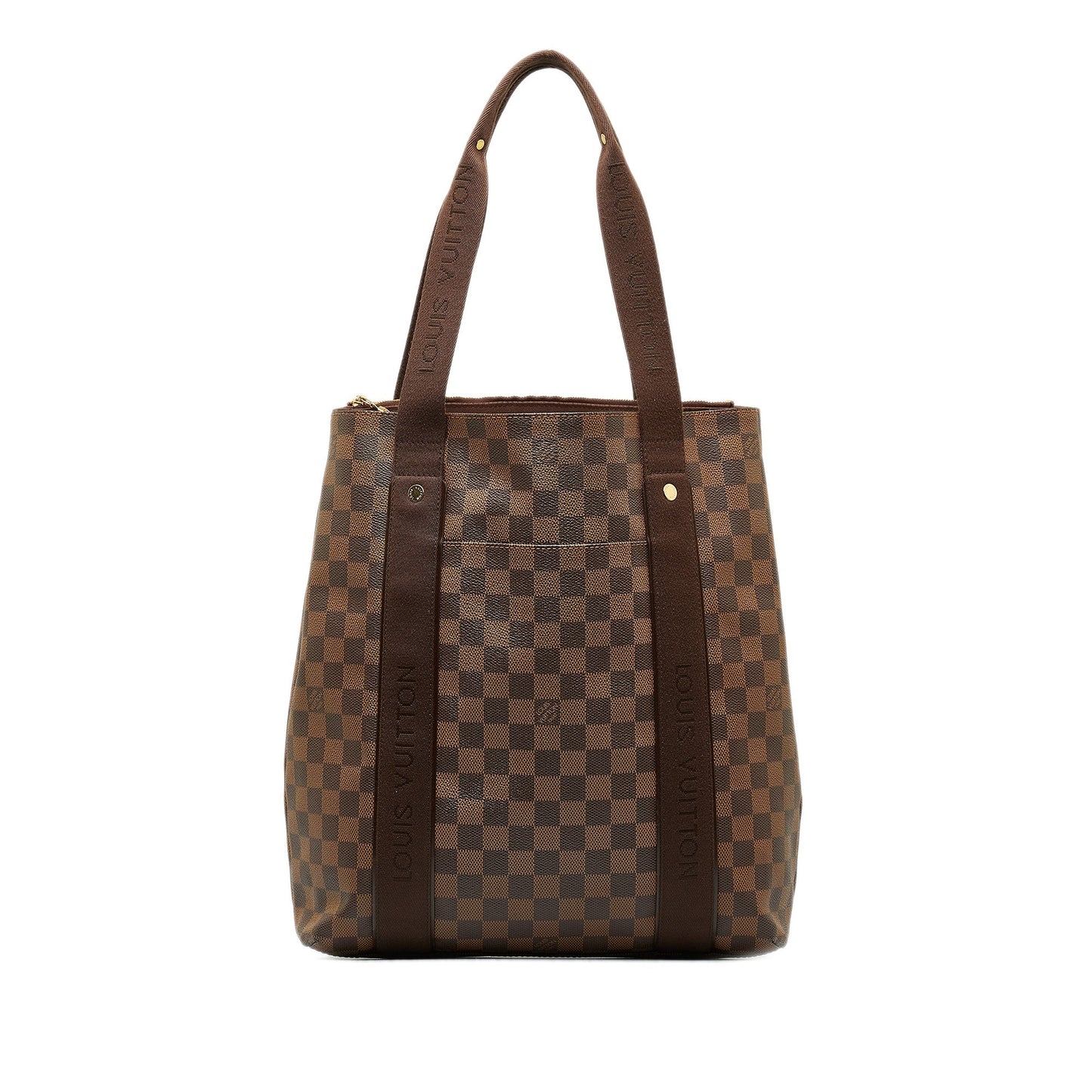 Brown Louis Vuitton Damier Ebene Cabas Beaubourg Tote Bag