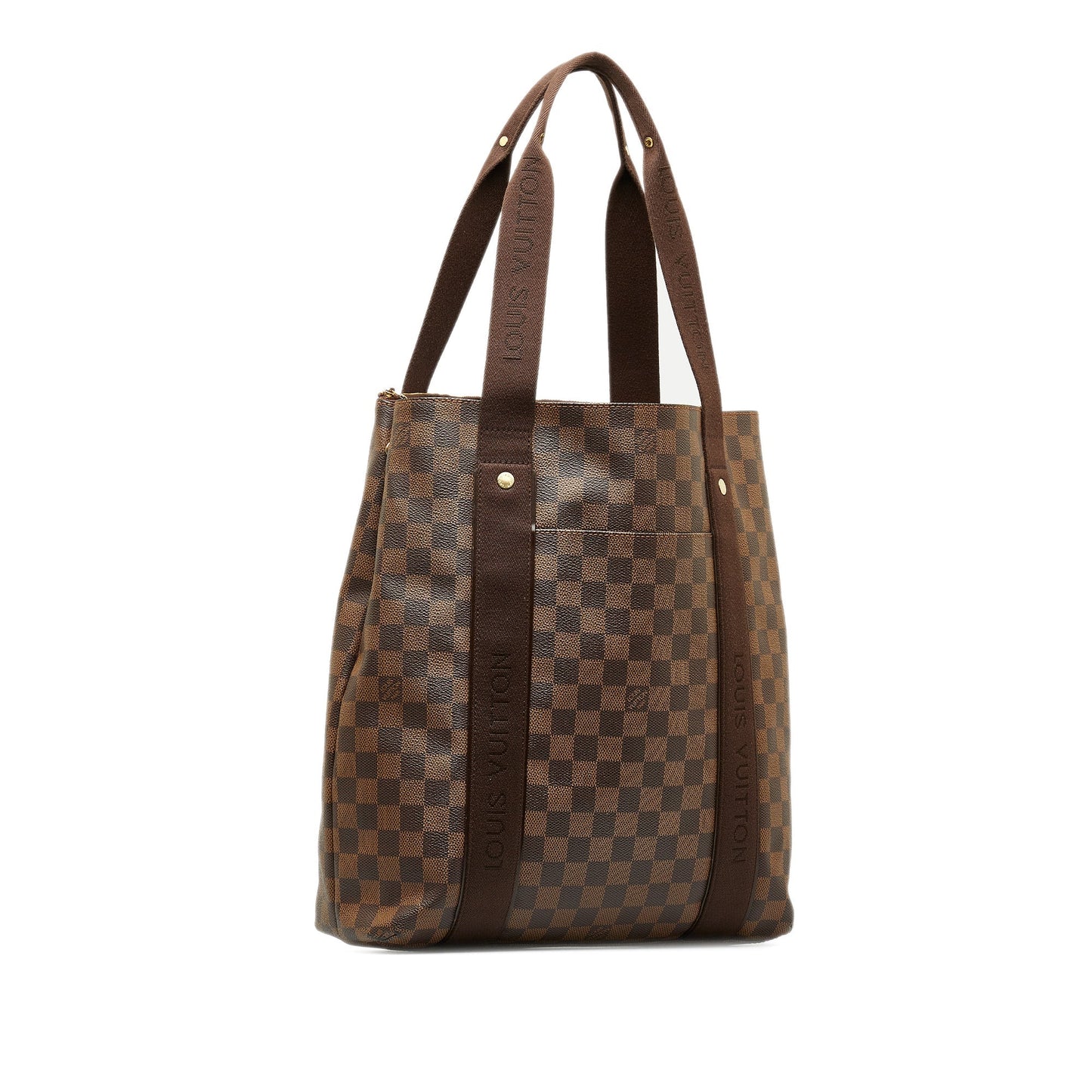 Brown Louis Vuitton Damier Ebene Cabas Beaubourg Tote Bag