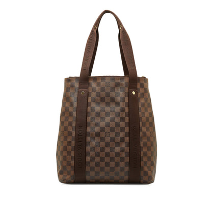 Brown Louis Vuitton Damier Ebene Cabas Beaubourg Tote Bag