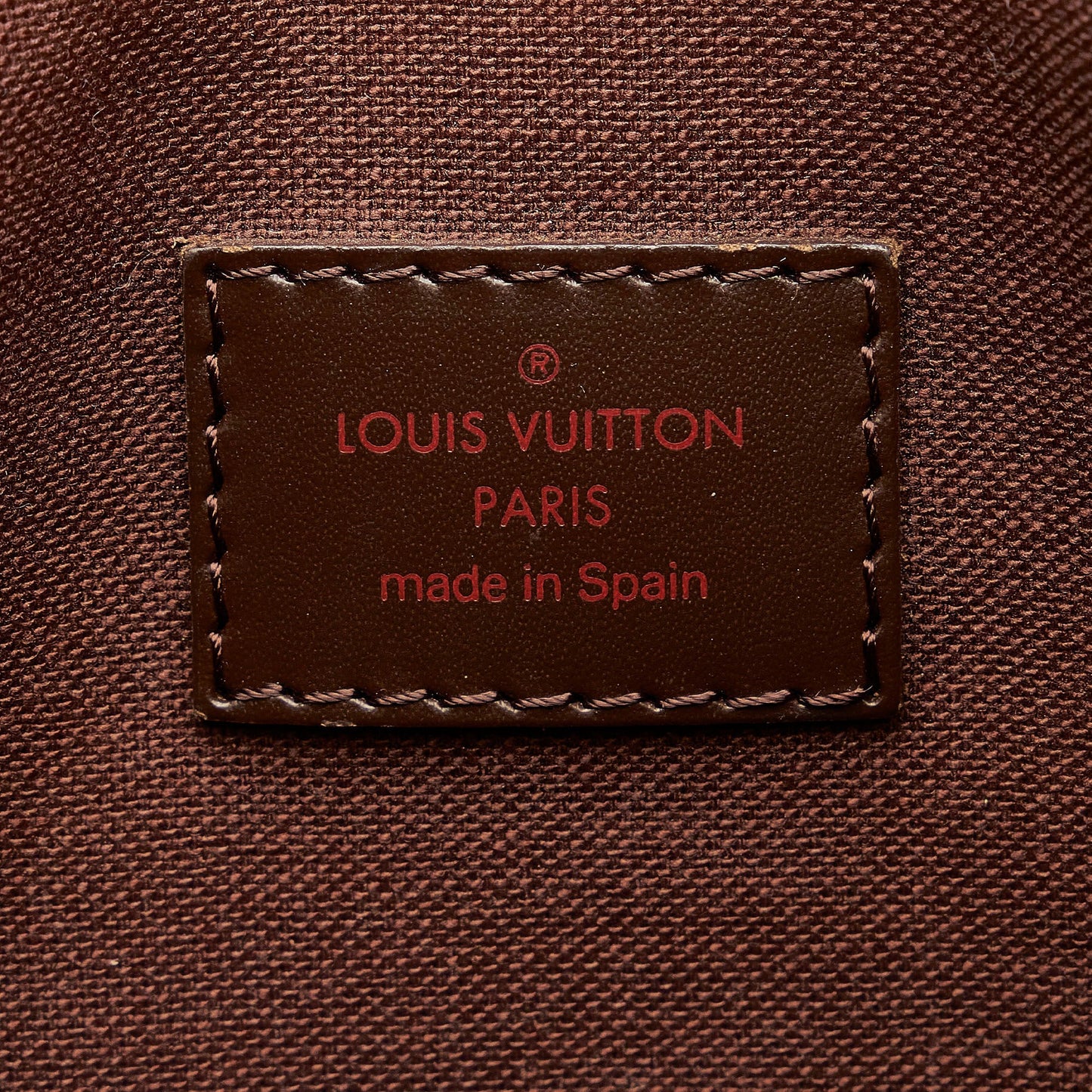 Brown Louis Vuitton Damier Ebene Cabas Beaubourg Tote Bag