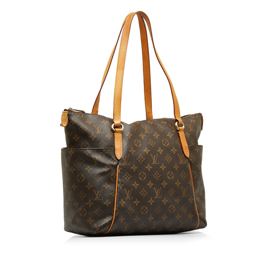 Brown Louis Vuitton Monogram Totally MM Tote Bag