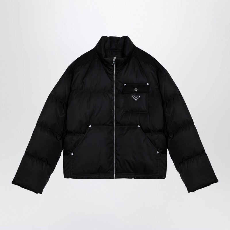 Prada Black Padded Re-Nylon Jacket Men