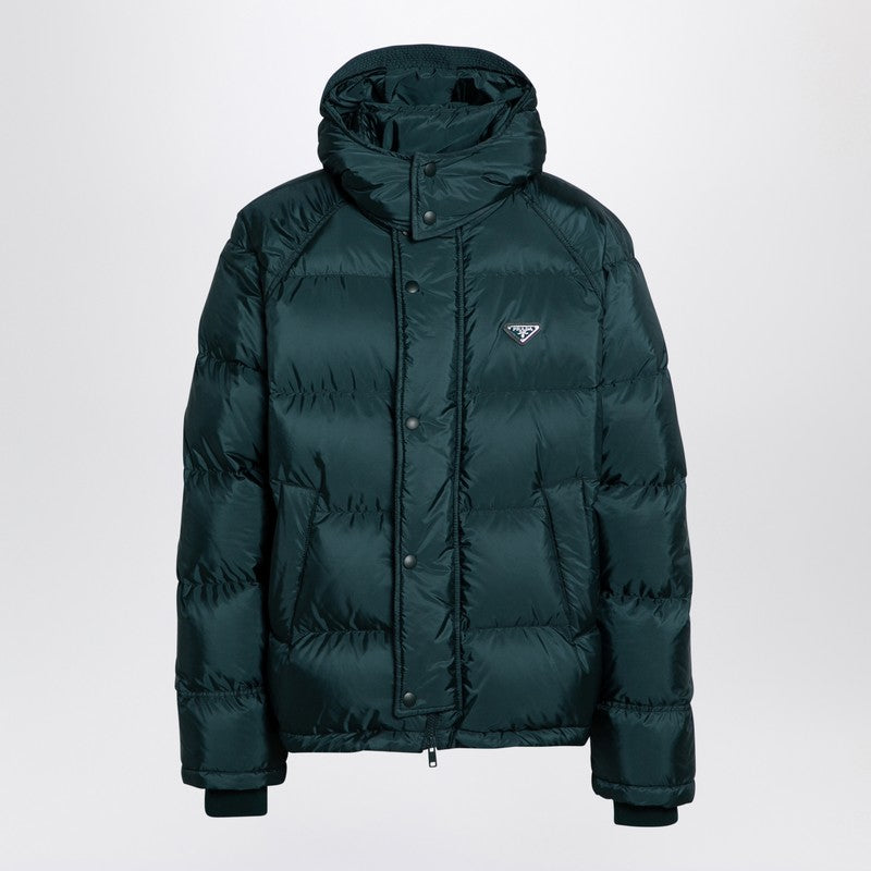 Prada Bottle Green Re-Nylon Jacket Men