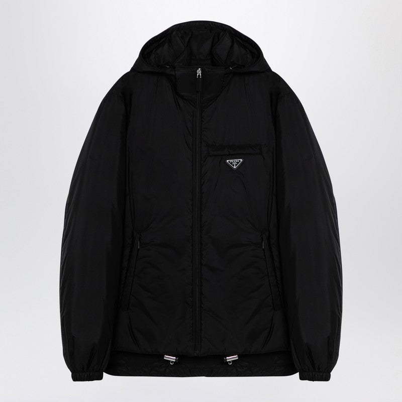 Prada Black Re-Nylon Padded Jacket Men