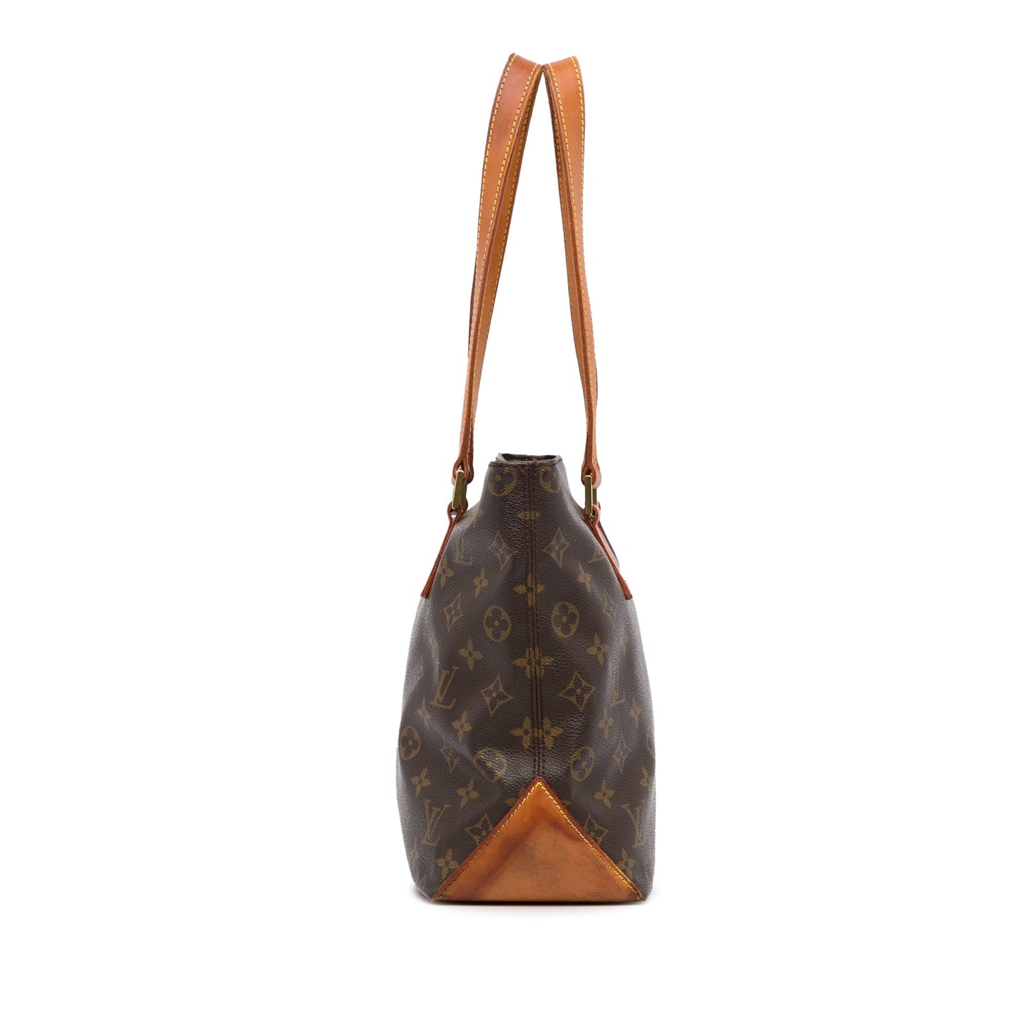 Brown Louis Vuitton Monogram Cabas Piano Tote Bag