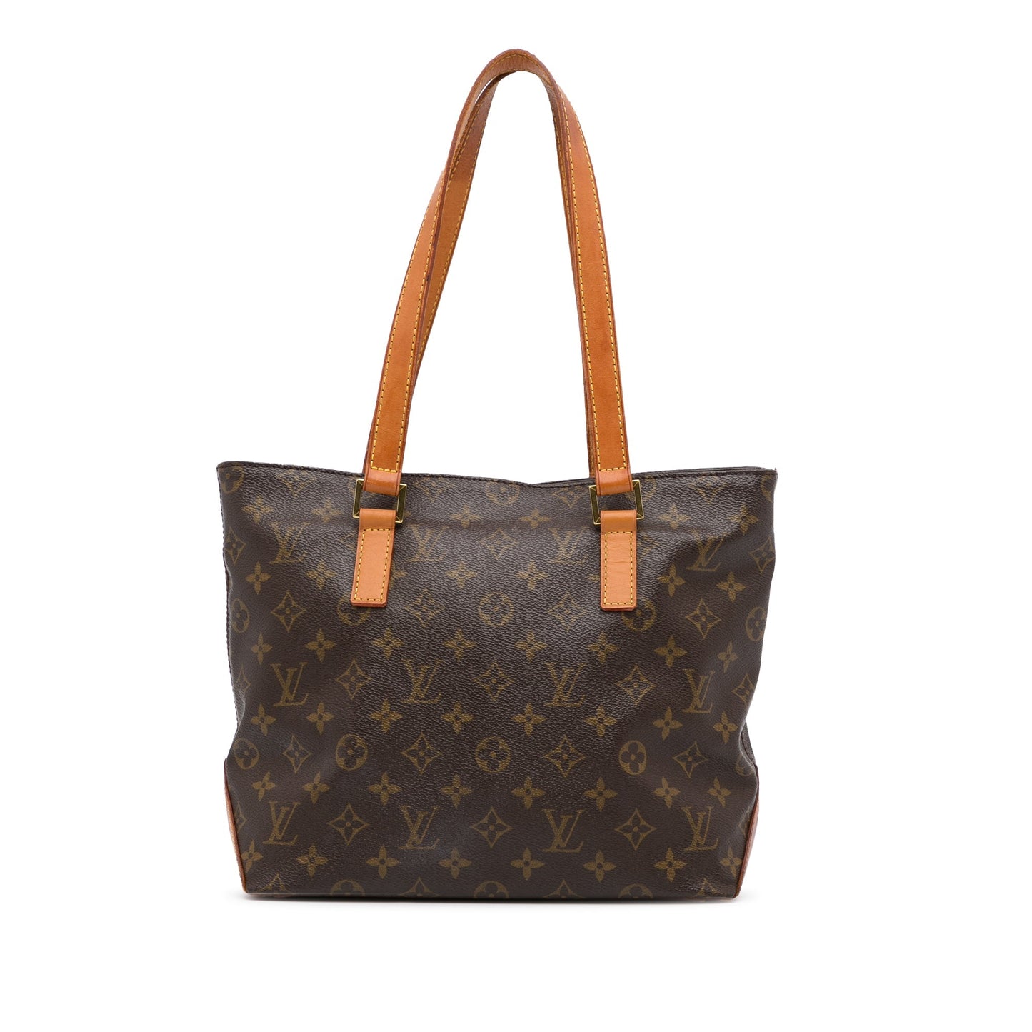 Brown Louis Vuitton Monogram Cabas Piano Tote Bag