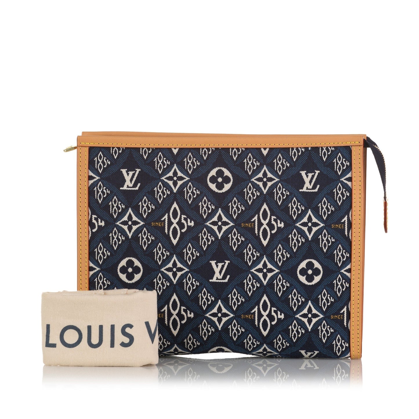 Louis Vuitton Toiletry Pouch 26 Blue Since 1854 Canvas