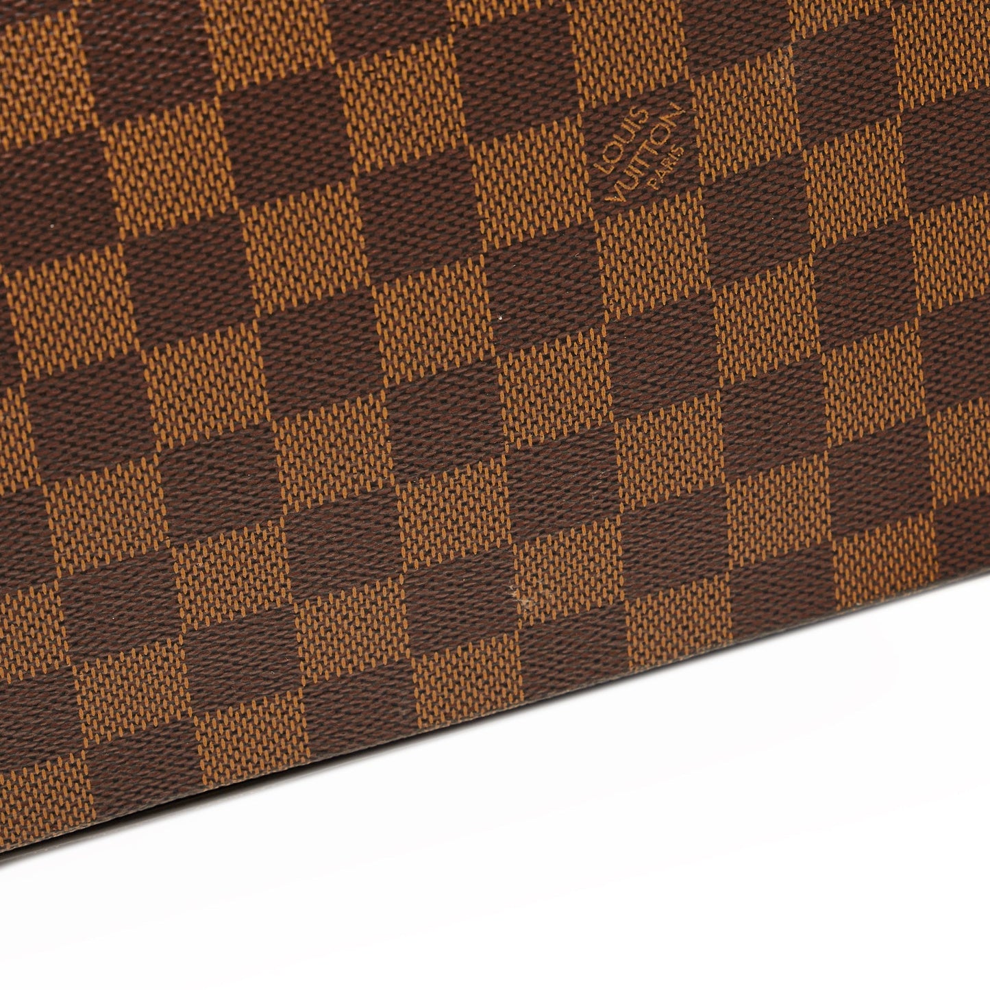 Brown Louis Vuitton Damier Ebene Saleya MM Tote Bag