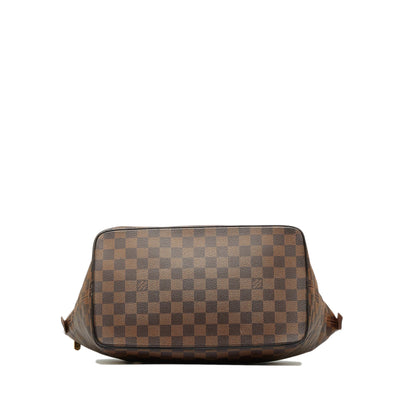 Brown Louis Vuitton Damier Ebene Saleya MM Tote Bag